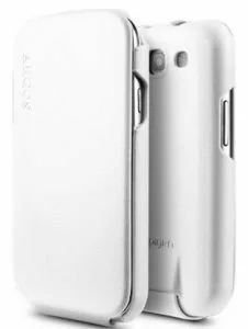 Купить чехол SGP Leather Case Argos Series White for Samsung Galaxy S III i9300 