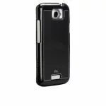 Case-mate Barely There case brushed aluminium black HTC One X